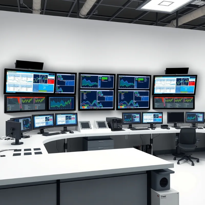 บริการเขียนโปรแกรมควบคุม PLC, HMI, SCADA